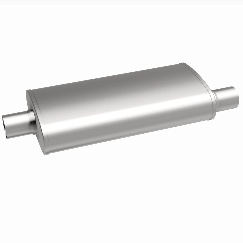 MagnaFlow Muffler Trb SS 4X9 18 2.5/2.5