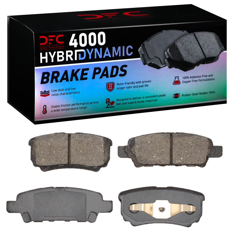 DFC 04-17 Mitsubishi Outlander Rear 4000 Hybridynamic Brake Pads