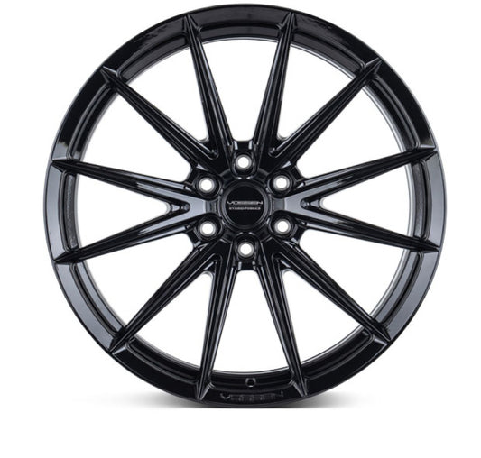 Vossen HFX-2 17x9 - 6x135 - ET0 - Super Deep - 87.1 - Gloss Black Wheel