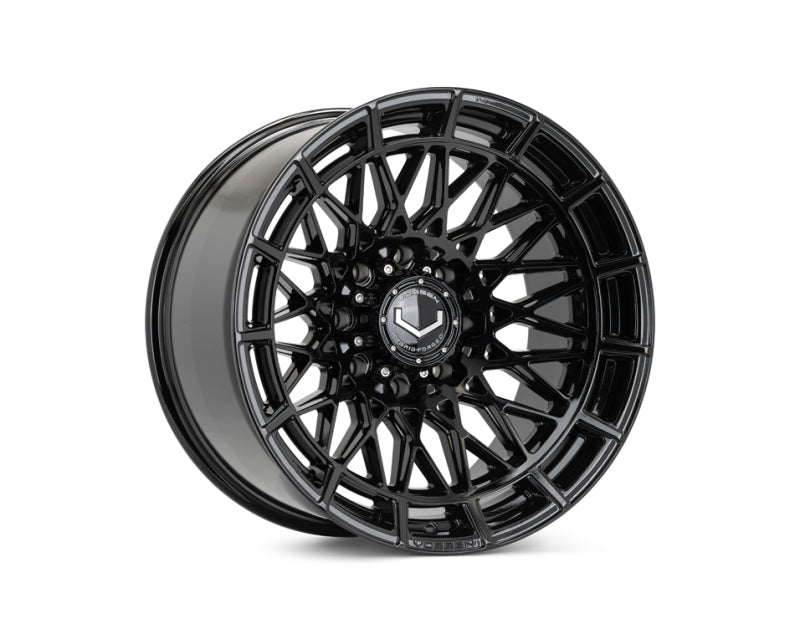 Vossen HFX-3 20x9 - 8x170 - ET18 - Deep Face - 125.1 - Gloss Black Wheel
