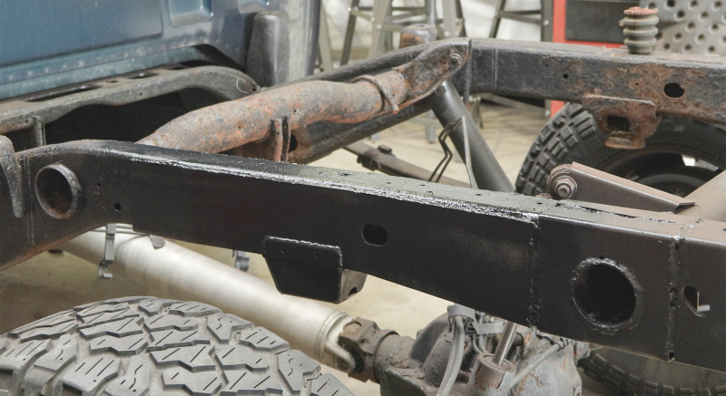 Rust Buster 07-18 Chevy Silverado/GMC Sierra Over Axle Frame Repair Kit - Left