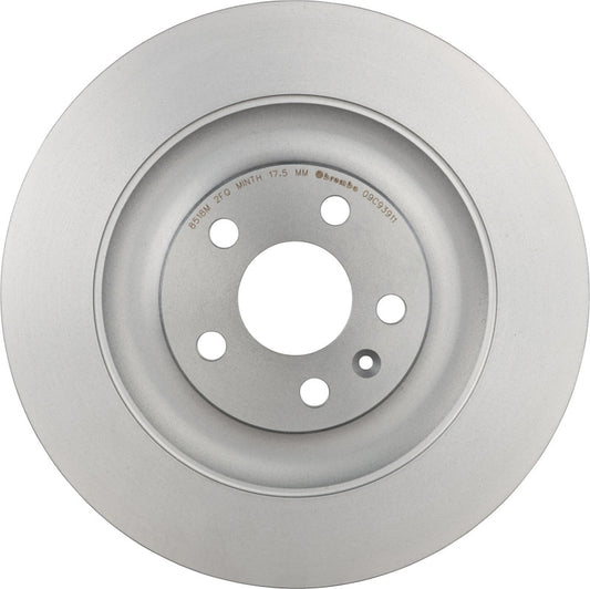 Brembo 15-18 Porsche Macan Front Grooved UV Coated Rotor