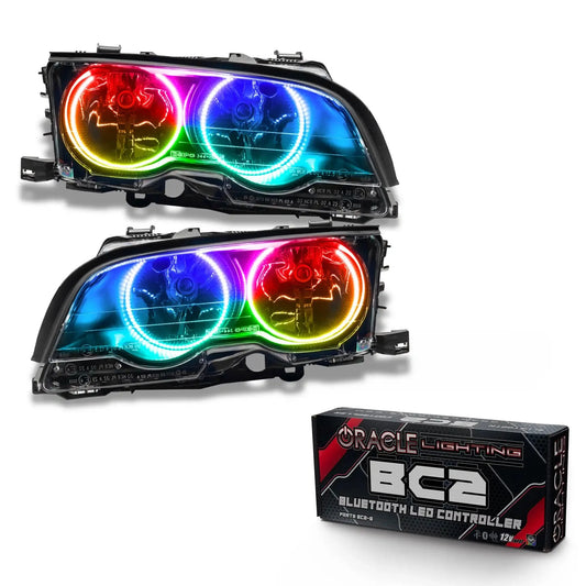 Oracle 99-01 BMW 3 Series Coupe HL - (Halogen) - ColorSHIFT w/ BC1 Controller