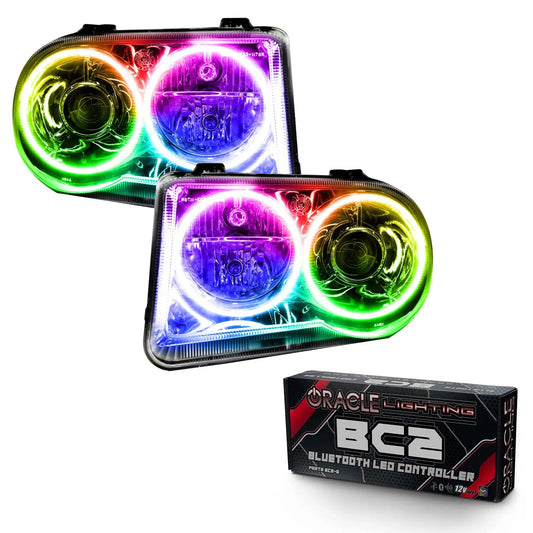 Oracle 05-10 Chrysler 300C V8 SMD HL - HID - NO BULBS - ColorSHIFT w/ BC1 Controller