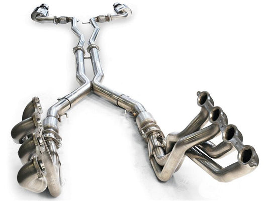 Kooks 2016 + Chevrolet Camaro SS LT1 3in Axle Back Exhaust System w/ Mufflers and Black Quad Tips