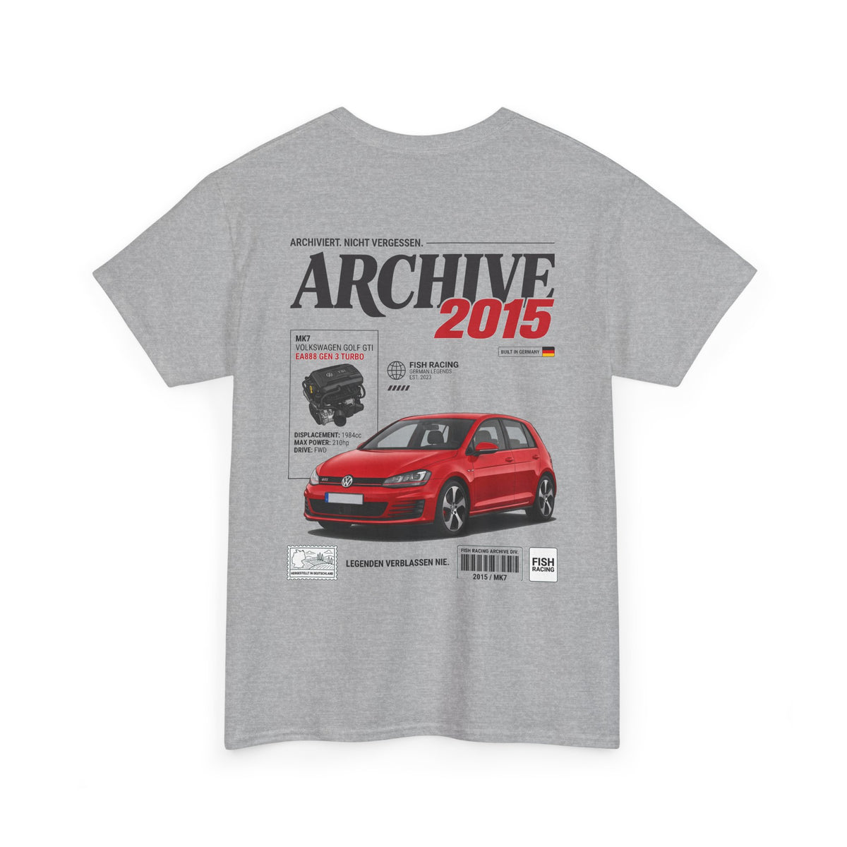 2015-2021 Volkswagen GTI (Mk7) Archive Tee