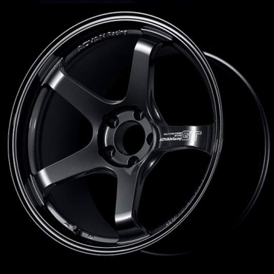 Advan GT Beyond 18x10 +40 5x120 Racing Titanium Black Wheel