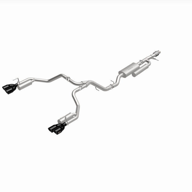 MagnaFlow 2021 Chevrolet Tahoe V8 5.3L Street Series Cat-Back Exhaust - Black Chrome Tips