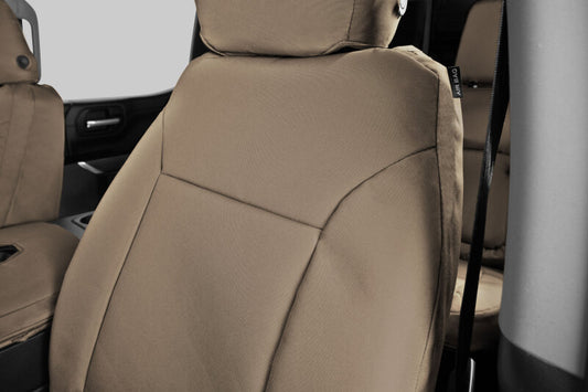 Covercraft 13-18 Dodge Ram Endura PrecisionFit Custom Front Row Seat Covers - Tan/Tan