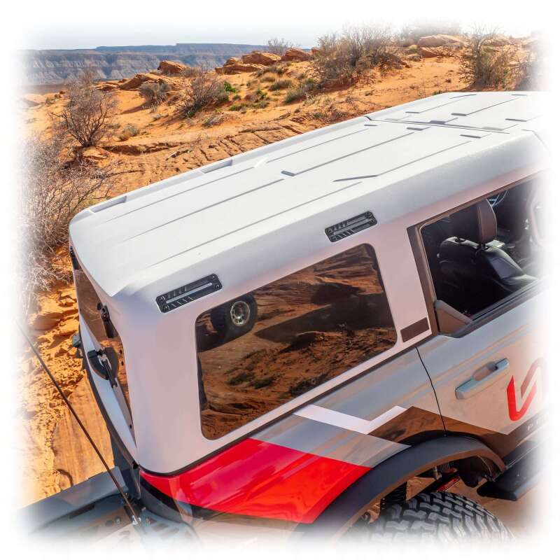 Turn Offroad 21-26 Ford Bronco Hard Top (4 Door) White/Black Foam Headliner