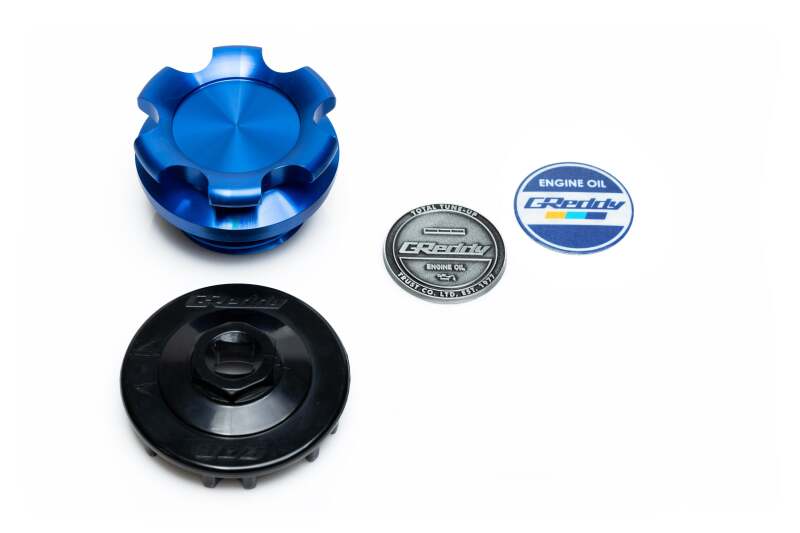 GReddy Type-B Oil Filler Cap Mazda M35-P4.0 - Blue