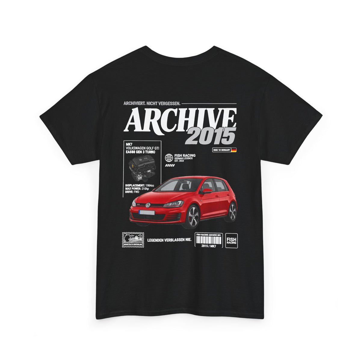 2015-2021 Volkswagen GTI (Mk7) Archive Tee