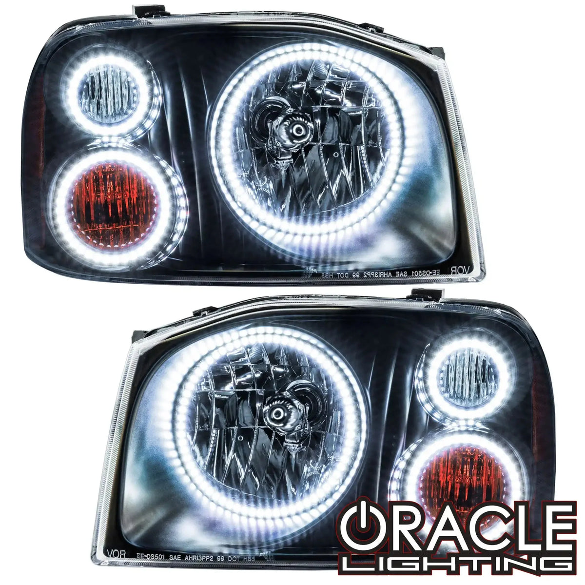 Oracle 01-04 Nissan Frontier SMD HL - Triple Halo - ColorSHIFT w/ BC1 Controller