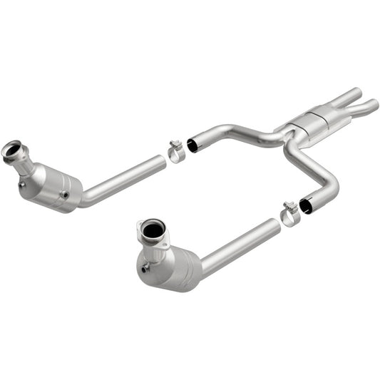 MagnaFlow Direct Fit Catalytic Converter 2003 THUNDERBIRD 3.9L Underbody