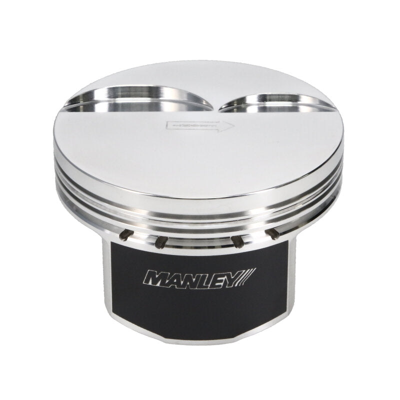 Manley Chevrolet LS Piston Set - 4.080in Bore 1.304in CH, -4.00 CC