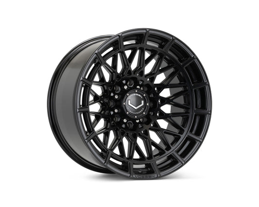 Vossen HFX-3 20x10 - 8x170 - ET18 - Super Deep Face - 125.1 - Satin Black Wheel