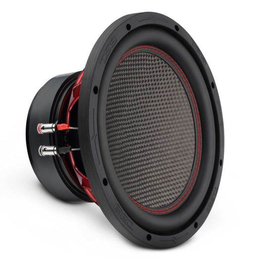 DS18 10in 600 Watts RMS 4ohm DVC Carbon Fiber Dust Cap