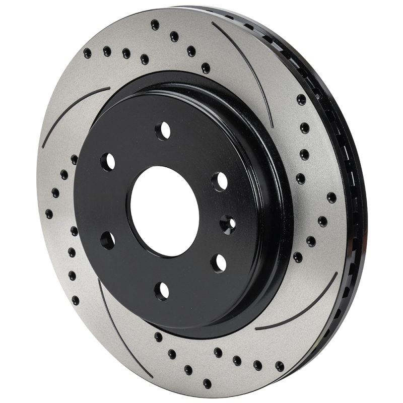 Wilwood 13.38x 1.25 - 6x5.50 0.68 Offset SRP Black LH Rotor