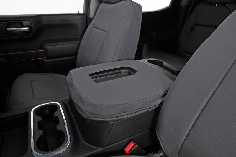 Covercraft 20-24 Toyota Highlander Endura PrecisionFit Custom Third Row Seat Covers - Silver/Silver