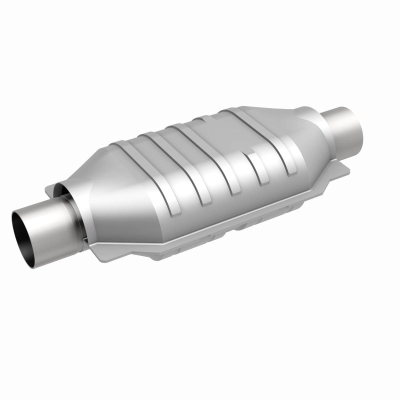 MagnaFlow Univ Cat Conv 2.5in Inlet/Outlet Center/Center Oval 12in Body L x 7in W x 16in Overall L
