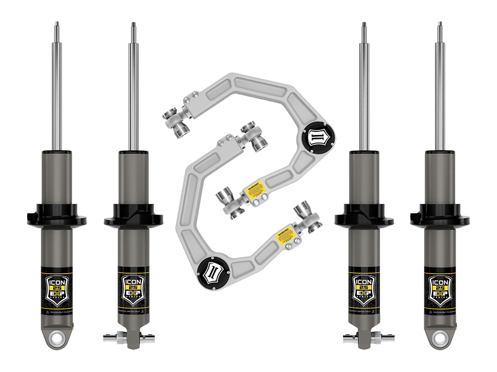 2021+ Ford Bronco Hoss 2.0 Stage 2 Suspension System Billet UCA (2- 3in Lift)