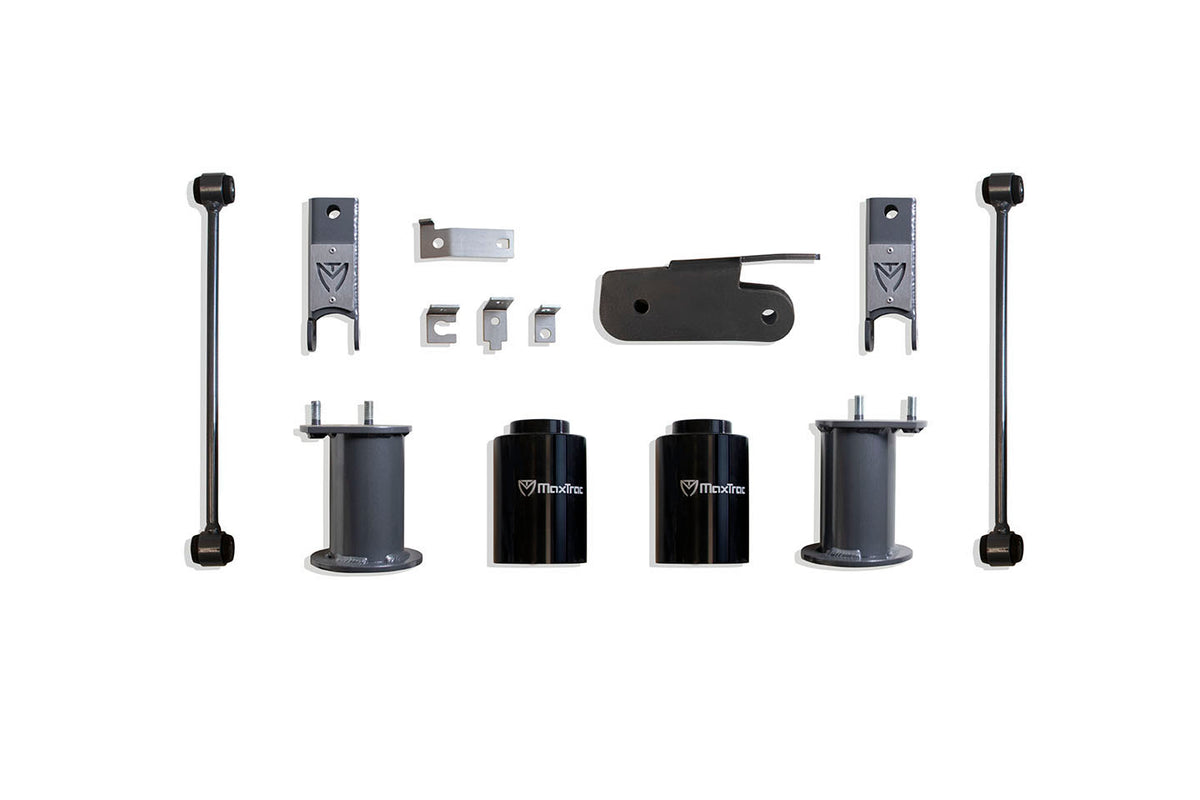 Maxtrac 07-14 GM SUV 2WD 5in Rear Lift Box Kit