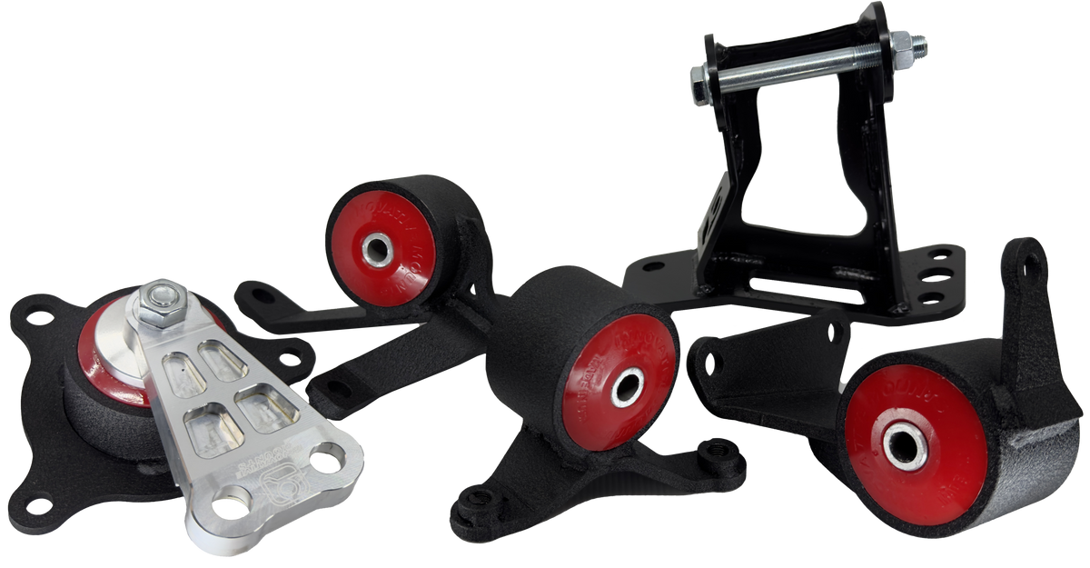 Innovative 02-06 Acura RSX K-Series Auto-to-Manual Conversion Engine Mount Kit - Grey Alum Mount 85A