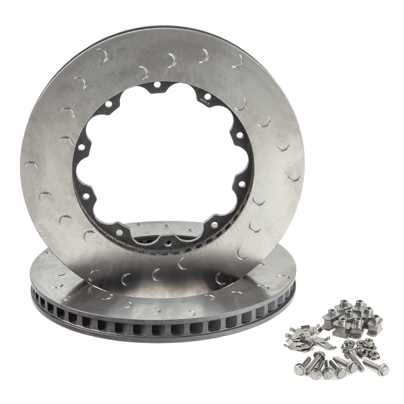 Alcon Nissan R35 GT-R Gen 2 390X32.8mm Rotor Ring Kit - Front Right
