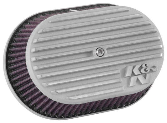 K&N Street Metal Intake System Side Draft Dyna/Softail Silver Intake System-Harley-Davidson