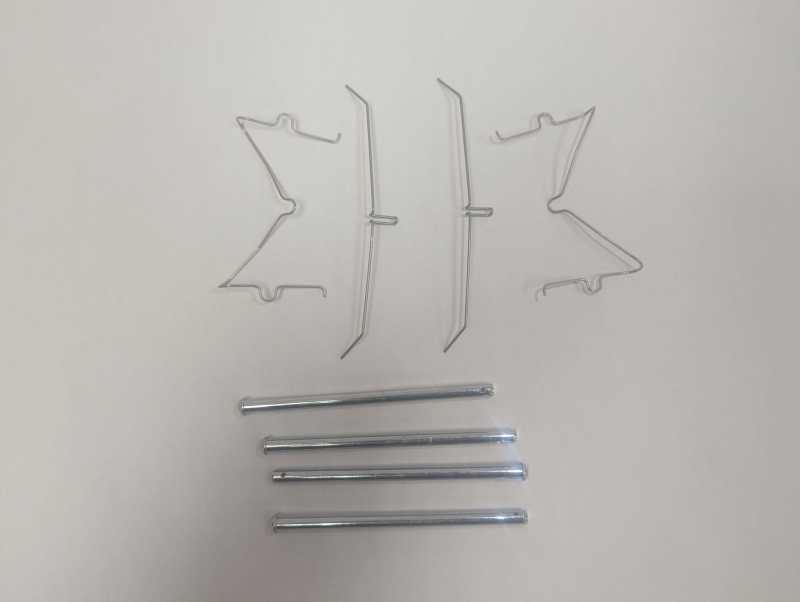 Alcon 2018+ Jeep Wrangler JL Pad Retainer Pin Kit (For PN PNS4415X) - Front