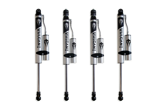 Maxtrac 17-24 Ford F250/F350 4WD Vulcan 2.0 Series Reservoir Shocks - Front & Rear