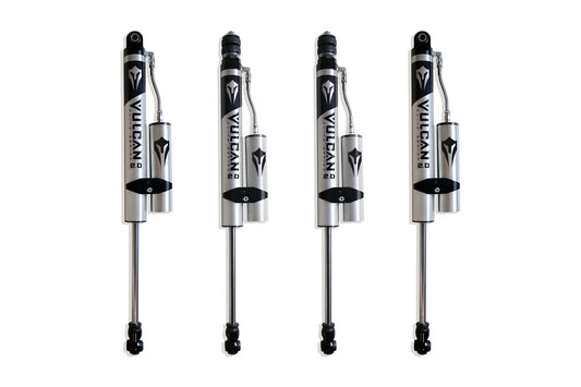 MaxTrac 13-24 Dodge RAM 3500 4WD 2.5in Lift Front & Rear Vulcan 2.0 Reservoir Shocks