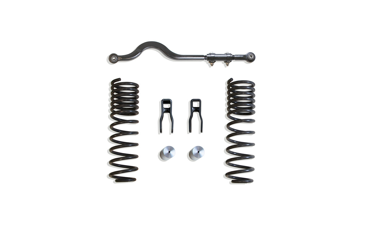 Maxtrac 20-24 Jeep Gladiator Front Coils Trac Bar Shock Ext & Misc. Brackets 4.5in Lift Height Box 1