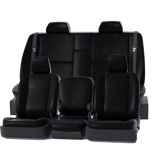 Covercraft 2025 Ford Explorer Leatherette Custom Front Row Seat Covers - Black