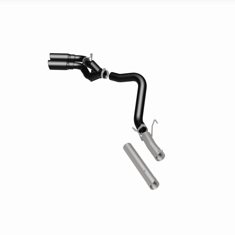 MagnaFlow 07-17 Dodge Ram 2500/3500 6.7L DPF-Back Black 4in Dual Single Passenger Side Rear Exit