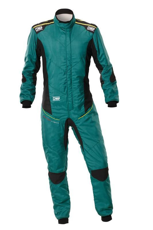 OMP TECNICA SUPERLIGHT OVERALL SFI GREEN SZ 46