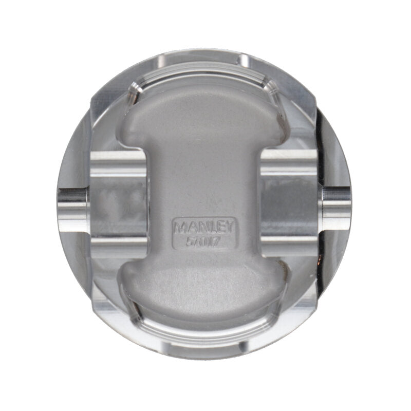 Manley Mitsubishi 2.0L 4B11T Piston Set - 86.00mm Bore 1.155in CH, -3.50 CC