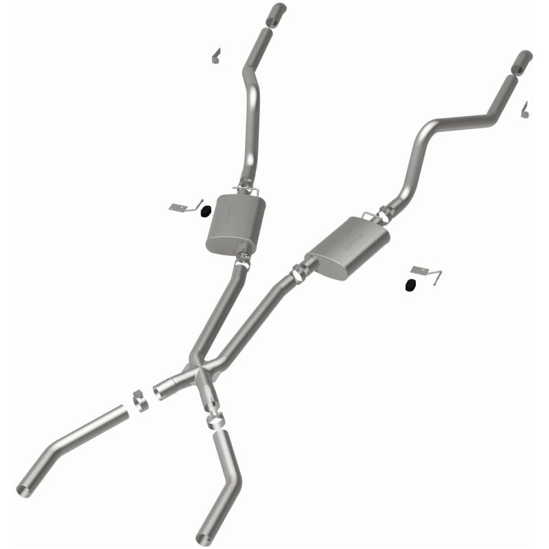 MagnaFlow Sys Cat-Back 70-72 Mopar E-Body 2.5 Cuda
