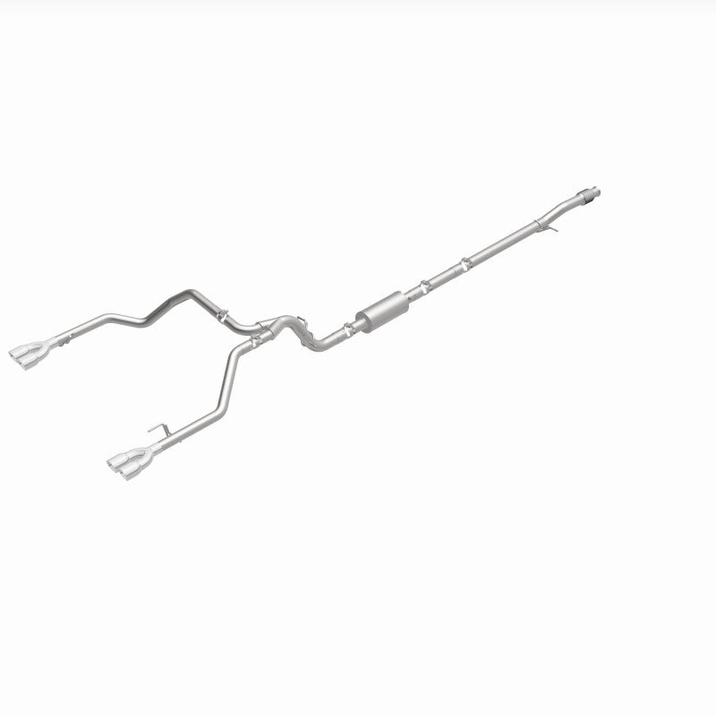 MagnaFlow 2019 Chevy Silverado 1500 V8 5.3L Street Series Quad Split Rear Exhaust w/ Polished Tips