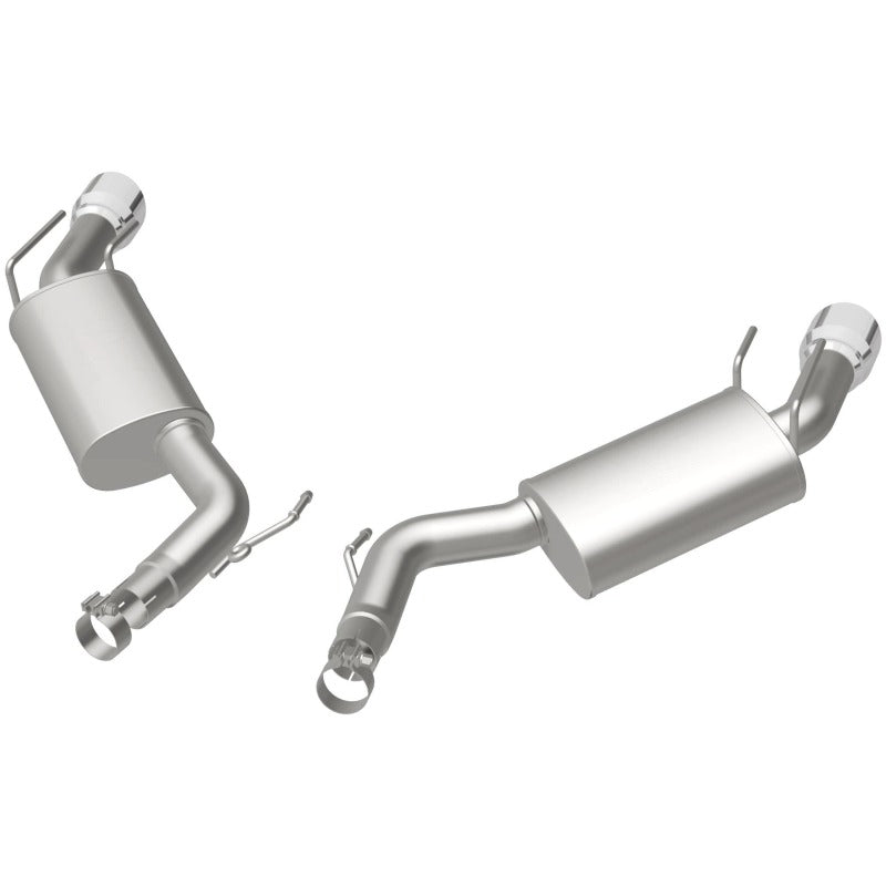 MagnaFlow Street Series Axle Back 14-15 Chevy Camaro 6.2L V8 SS Polished Dual Split Rear Exit