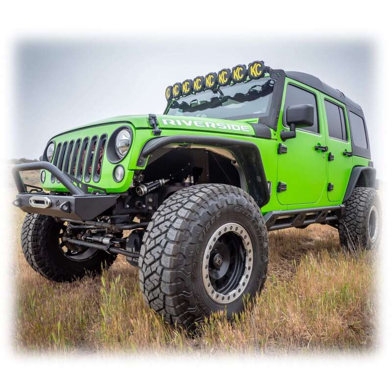 Turn Offroad 07-18 Jeep JK 4 Door Safari Hardtop 2-Piece White
