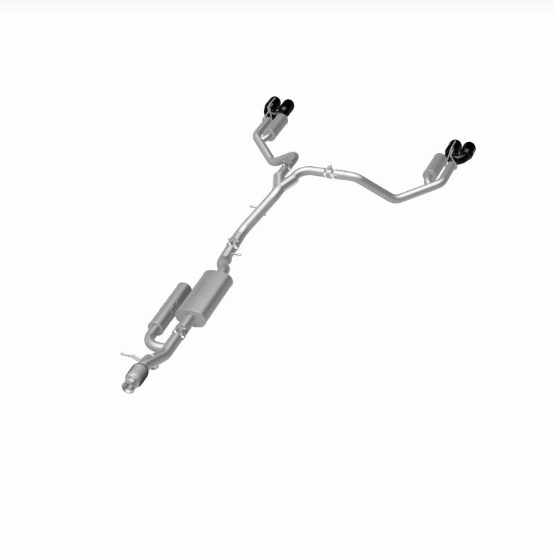 MagnaFlow 2021 Chevrolet Tahoe V8 5.3L Street Series Cat-Back Exhaust - Black Chrome Tips