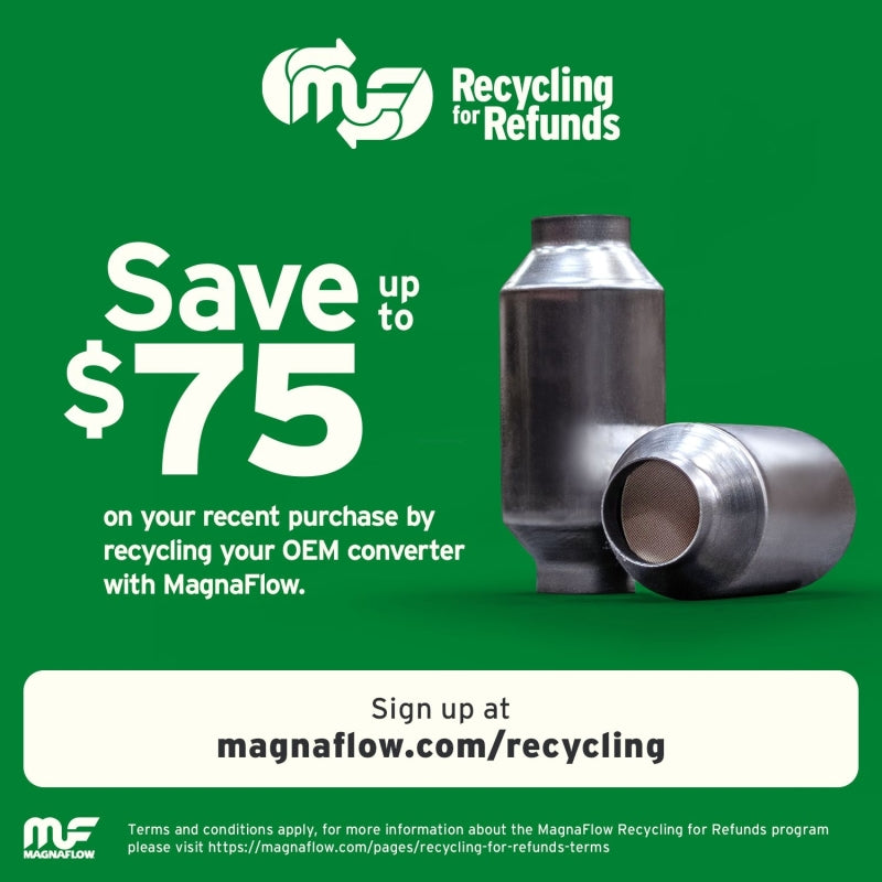 MagnaFlow Universal Catalytic Converter 2.00 CA