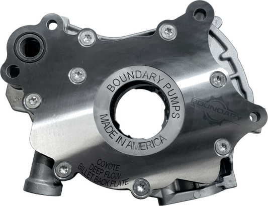 Boundary 11-17 Ford Mustang F150 5.0L Coyote MartenWear Oil Pump Assembly w/Billet Back Plate