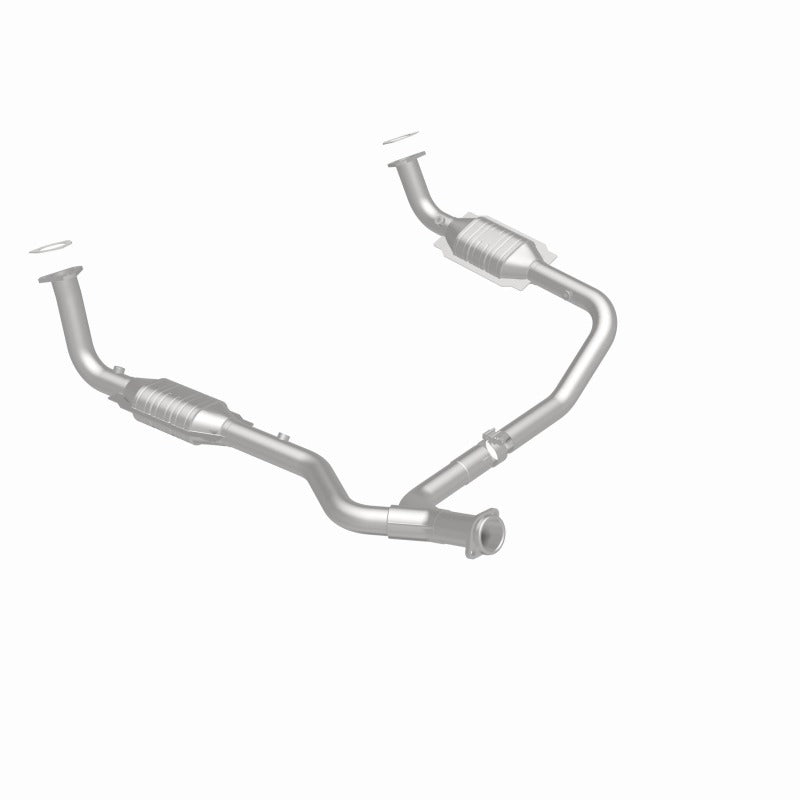 MagnaFlow DF Cat. Conv 95-99 Range Rover 4.0/4.6L GEMS Y-Pipe Assembly *NOT FOR SALE IN CALIFORNIA*
