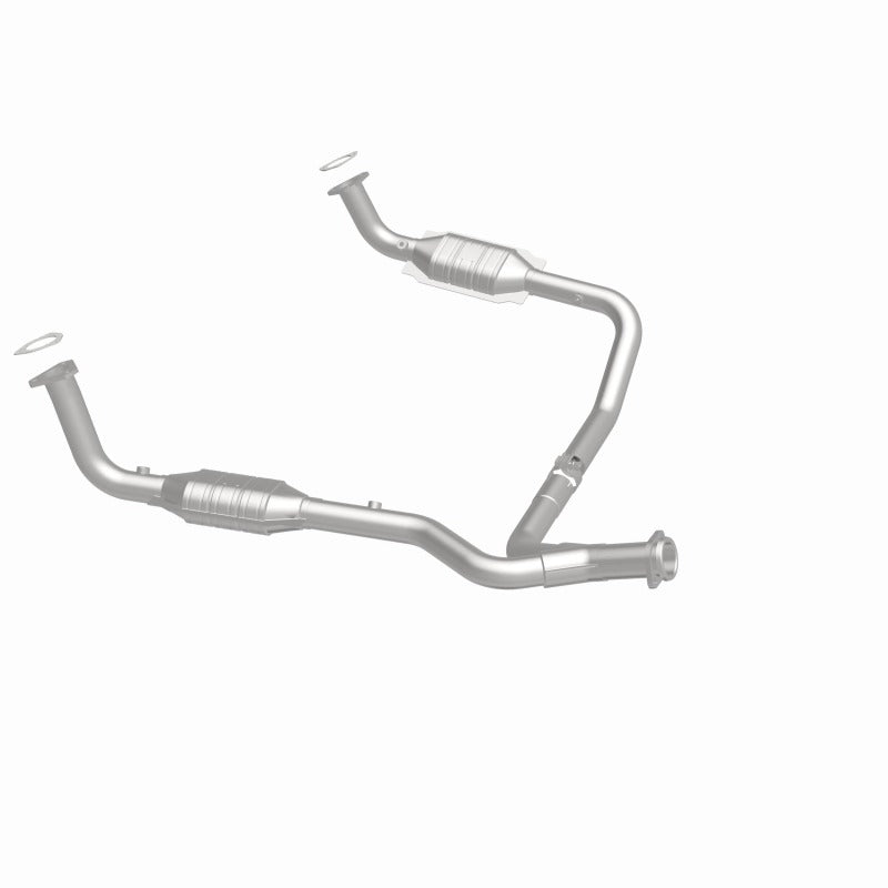 MagnaFlow DF Cat. Conv 95-99 Range Rover 4.0/4.6L GEMS Y-Pipe Assembly *NOT FOR SALE IN CALIFORNIA*