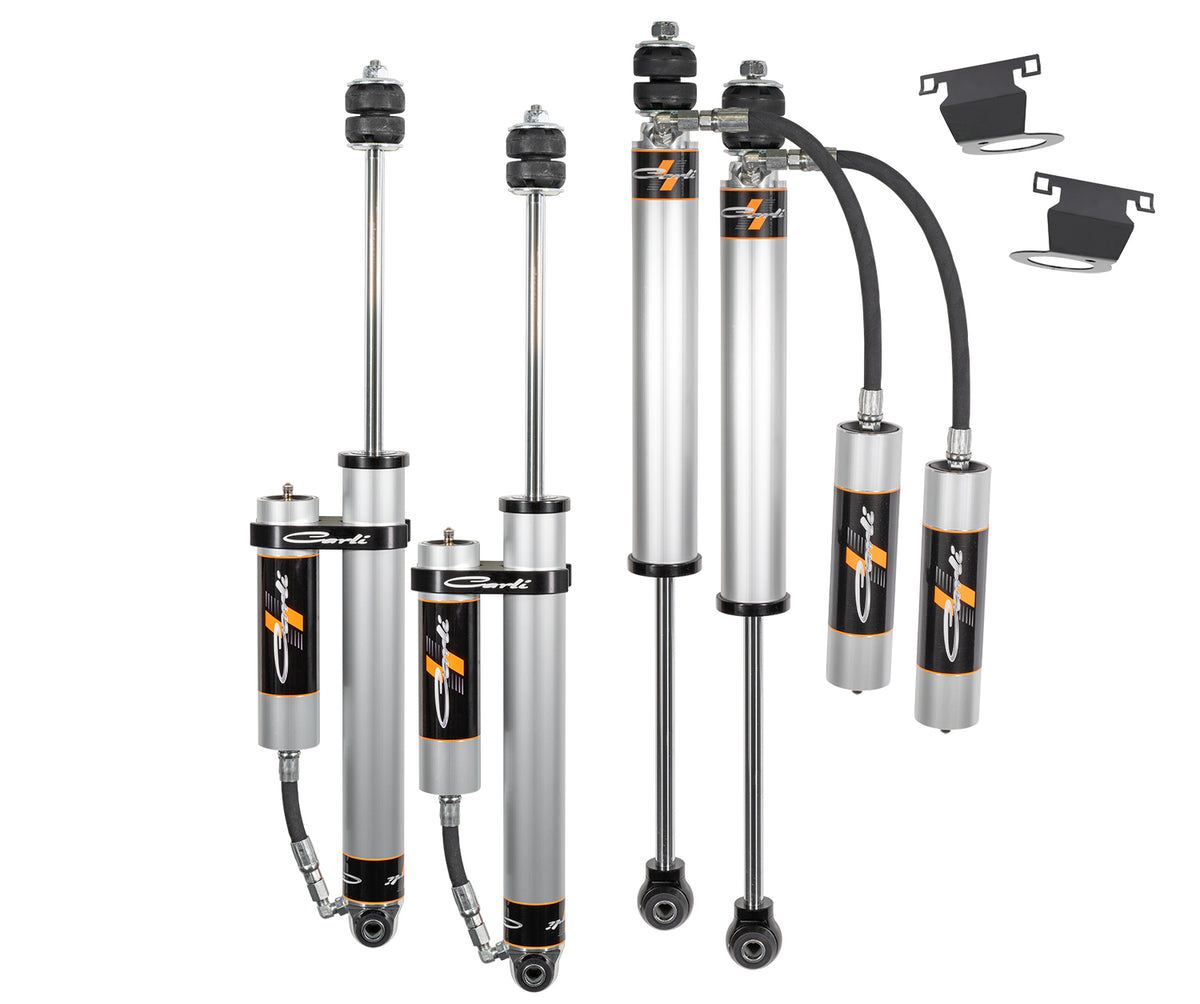 Carli Backcountry Leveling Shock Set - Remote Reservoir -  - Ram 2500 - 4X4