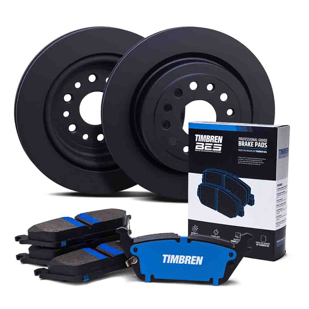 Timbren 21-26 Ram 1500 BES Disc Brake Pad & Rotor Kit - Rear