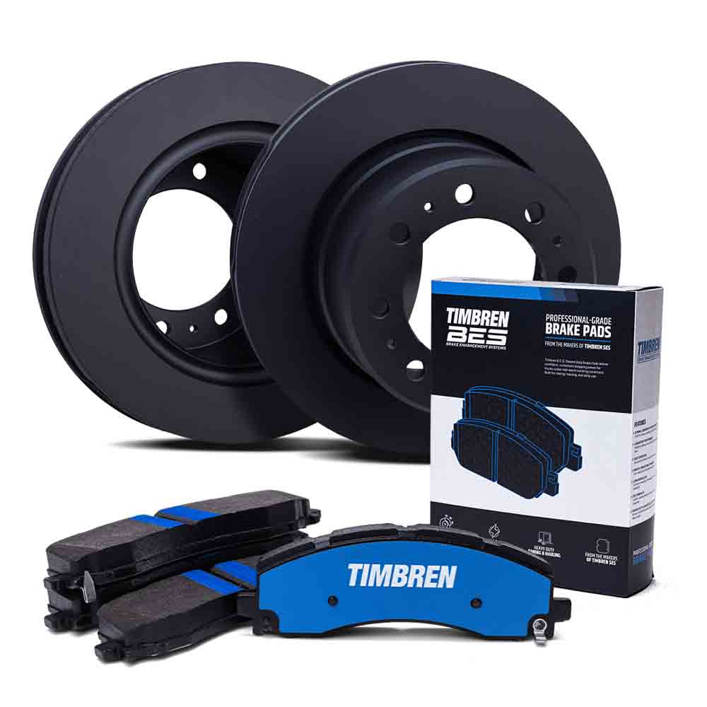 Timbren 11-18 Ram 2500/3500 BES Disc Brake Pad & Rotor Kit - Rear