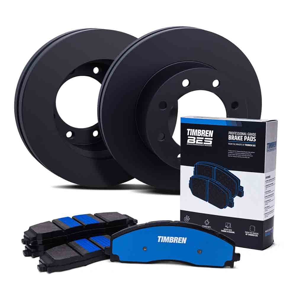 Timbren 19-26 Ram 3500 BES Disc Brake Pad & Rotor Kit - Rear